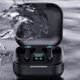 thumbnail image 4 of Música Pantalla Prueba de Agua 300mAh 7H Tiempo de Reproducción Compatibilidad Universal Emparejamiento Automático Auriculares Intrauditivos Negro, 4 of 8