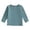 Blue, variant on Shachafan Girls Long Sleeve Tops Solid Color Basic Tees Comfortable Casual Shirts For Toddler Kids Autumn Outfits Undershirt Girls