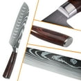 thumbnail image 5 of 8-Piece Kitchen Knife Set with Gift Box, Stainless Steel Laser Pattern Knives, Chef Knife Set for Kitchen Cooking, Easy Clean Ergonomic Handle, 5 of 11