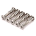 thumbnail image 4 of 20pcs M6 Furniture Joint Connector Bolt & Cap Nut Kit Use for Cot Bed Crib Bolts Hex Drive Socket Cap Bolts - Hex Socket Screws Head (25mm), 4 of 5