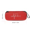 thumbnail image 2 of FRCOLOR Stethoscope Box 1pc Stethoscope Case Portable Bag Shockproof Stethoscope Box Multifunctional Portable Stethoscope Case Compatible for 3M Litш (Red),11.22"X4.33"X2.56", 2 of 4
