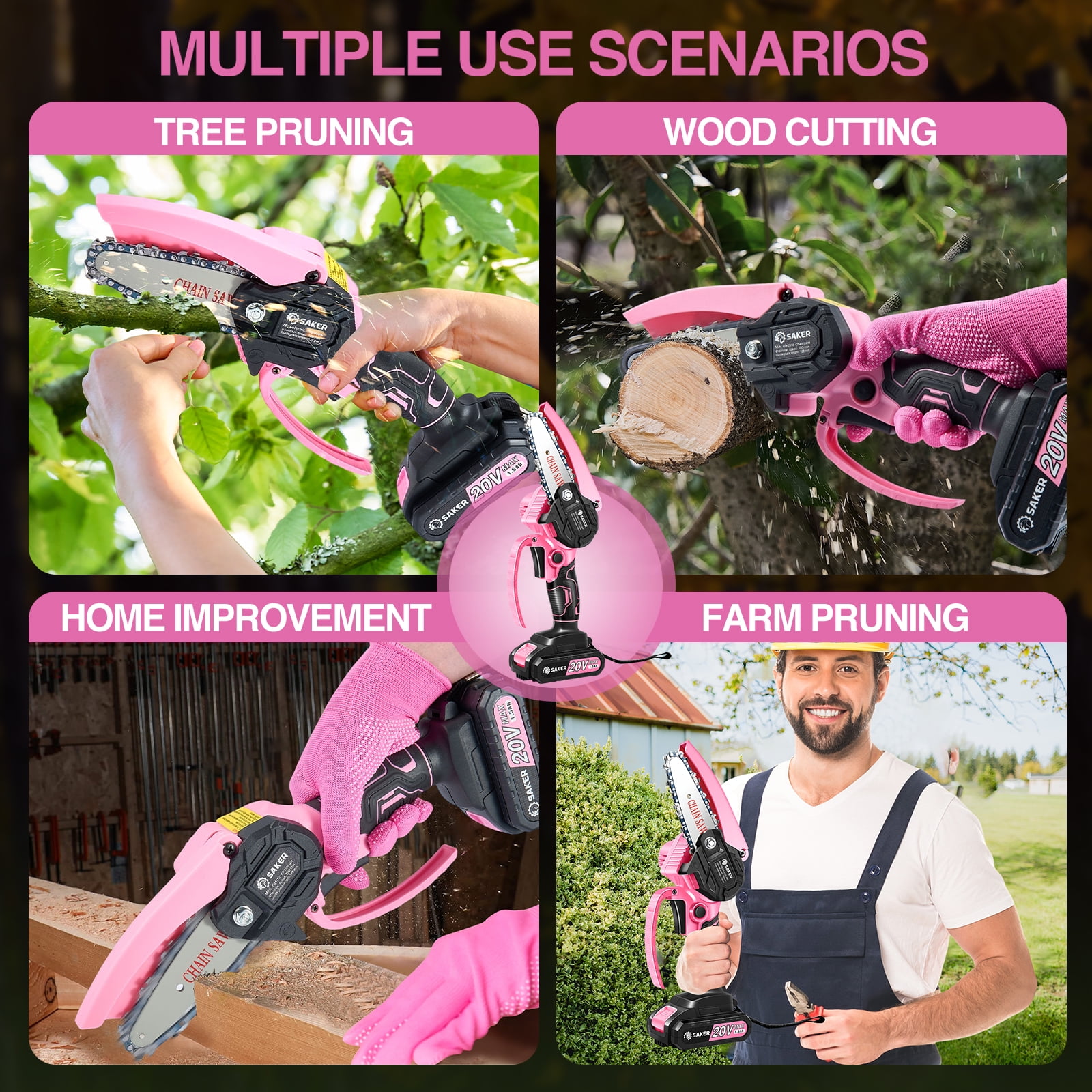 🌲✂️ Gear Up for Summer DIY! Save 35% on the SAKER® Mini Chainsaw and  Conquer Your Outdoor Projects! - Smart Saker