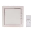 thumbnail image 2 of Hampton Bay Wireless Battery Operated Doorbell Kit with Wireless Push Button, White, 2 of 2