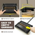 thumbnail image 7 of JEHONN Carpet Floor Sweeper with Horsehair, Non Electric Manual Sweeping (Yellow), 7 of 7
