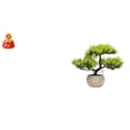 thumbnail image 1 of Escultura de escritorio, árbol bonsái artificial, estatua de cuenco de tesoro, planta de imitación, maceta de resina, adorno decorativo, apariencia re, 1 of 8