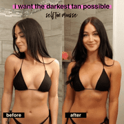 B.Tan I Want the Darkest Tan Possible - Self Tan Mousse, 6.7 fl oz