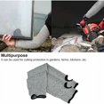 thumbnail image 5 of Manga protectora para brazo, manga de seguridad para brazo, guantes de trabajo de manga larga resistentes a cortes antiabrasión para cocina de jardín y trabajos agrícolas (35 cm) un par, 5 of 5
