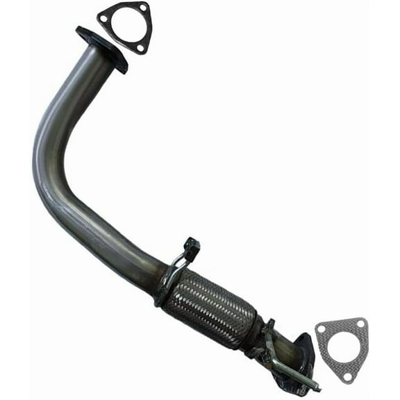 Stainless Steel Exhaust Front Flex Pipe Fits 1998-2002 Honda Accord 2.3L - Direct Fit
