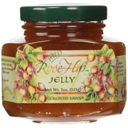 Angle View: Huckleberry Haven Wild Rosehip Jelly (5oz)