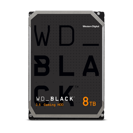 WD - BLACK 8TB Gaming Internal Hard Drive