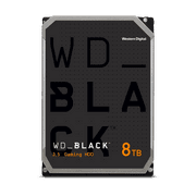 WD_BLACK 8TB Gaming SATA HDD, 3.5 Internal Hard Drive HDD, 7200 RPM, 256MB Cache - WD8002FZBX