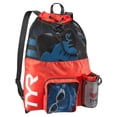 thumbnail image 1 of Mochila TYR Big Mesh Mummy para natación mojada, gimnasio, roja, 40 L, 1 of 2