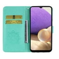 thumbnail image 7 of Feishell Wallet Case for Samsung Galaxy A25 5G,Owl Embossed Pattern Premium PU Leather with Card Holder Magnetic Clasp Flip Holder Phone Case Cover,Green, 7 of 7