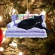 thumbnail image 3 of Adorno acrílico de gato negro para Navidad, divertidos artículos para fiestas navideñas. Estilo C, 3 of 7