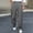 Dark Gray, variant on WIZUTIZ Men's Slacks Wide Leg Baggy Casual Dress Pants Expandable-Waist Lightweight Work Trousers with Pockets
