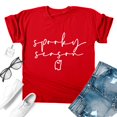 thumbnail image 2 of NMMUED Chandail d'Halloween Tunique Hauts Tunique d'Halloween Hauts de Sortie pour Femmes Hauts pour Femmes T-Shirts Décontractés d'Halloween pour Femmes Vêtements d'Halloween pour Femmes Rouge m, 2 of 3
