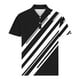 thumbnail image 4 of Blusa y camisa de manga corta con cuello vuelto para hombre, blusa informal con botones y estampado geométrico, blusa de manga corta con cuello vuelto para hombre, 4 of 5