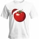 thumbnail image 1 of Camisetas informales de manga corta con estampado de tomate rojo para hombre, 1 of 8