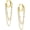 Circle-Gold, variant on Tassel Chain Small Gold Hoop Dangle Earring For Women Huggie Earring Heart Star CZ 14K Gold Plated Fashion Jewelry Graduation Gift for Her Mothers Day Gifts for Mom