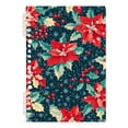 thumbnail image 7 of FORMRS 1-Subject Spiral Notebook 8" x 5" College Ruled 60 Refillable Sheet A5 Hard Cover, 2 Pack, Christmas Themed Leaves, 7 of 7