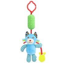 YOBOLK Home Decor Neonatal Baby Plush Toys, Comfort Toys, Soft Rattles Teether Hanging Bell Plush Toys Room Decor