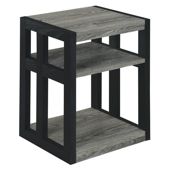 Convenience Concepts Monterey End Table with Shelves, Multiple Finishes