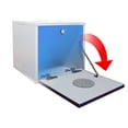 thumbnail image 1 of Buro Flotante Recamara Mdf Recamara Ensamblado Vinil Azul, 1 of 8