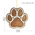 thumbnail image 3 of Clearance! Christmas Wooden Dog Pendant Christmas Bone Ornament Personalized Dog Christmas Ornament Wooden Christmas Ornament Christmas Tree Dog Ornament, 3 of 6