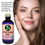 Moringa Oil 8oz by Moringa Energy Life, Natural Moisturizer Oil