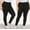 Black, variant on Leggings for Women Plus Size Knee Length and Full Length Leggings | 2X-Large - 5X Black 5XL