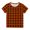Orange, variant on WIZUTIZ Girls Shirts Size 10-12 Loose Fit Blouse Tops Plaid T-shirt Crew Neck Short Sleeve Tee for Girl Plus Size Blouse Tops Cute Design Go Shopping Red 11-12 Years