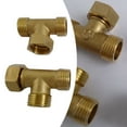 thumbnail image 6 of BTOER High Quality Water Pipe Connector T Shaped Adapter Reliable Replacement For Angle Valves Hoses For Garden Irrigation, A, 6 of 6