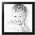 thumbnail image 2 of ArtToFrames 19" x 19" Black Engraved Edges Picture Frame, 19x19 inch Black Wood Poster Frame (WOM-4055), 5 Pack, 2 of 6