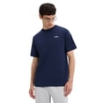 thumbnail image 2 of ellesse Camiseta para hombre - ACCIANO CLASSIC TEE, manga corta, cuello redondo, logotipo, algodón, liso Azul oscuro M (Medium), 2 of 5
