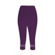 thumbnail image 4 of Karight Womens Capris for Summer Dressy Cropped Pants Hollow Out Leggings Stretchy Yoga Capri Workout Compression Pants, 4 of 4