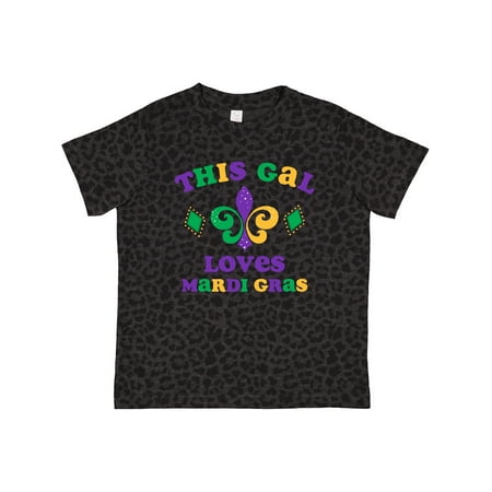 

Inktastic This Gal Loves Mardi Gras Gift Toddler Boy or Toddler Girl T-Shirt