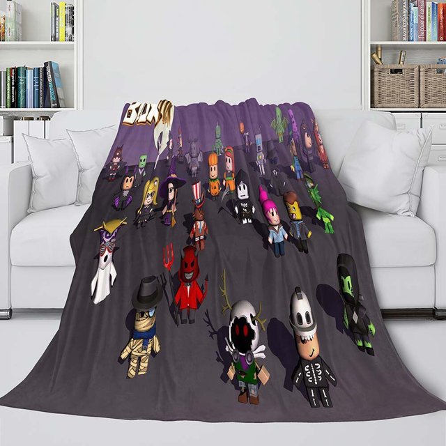Manta de franela gruesa, cubierta suave y cálida, respetuosa con la piel, manta de sofá familiar, manta acogedora de franela, productos de animación