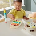 thumbnail image 4 of Fisher-Price Wooden Musical Instruments Gift Set Toddler Creative Play, 6 Wood Pieces, 4 of 6
