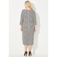 thumbnail image 2 of Catherines Women's Plus Size Liz&Me Ponte Knit Dress, 2 of 4