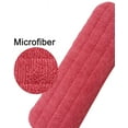 thumbnail image 2 of 8 Têtes de Vadrouille en Microfibre pour Vadrouilles Humides/sèches Recharges Réutilisables Adaptées au Système de Soin des Sols - Rouge, 2 of 5