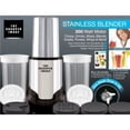 thumbnail image 3 of The Sharper Image Stainless Steel 6-Piece Set Multi Blender, Hi Speed 300-Watt Personal Countertop Blender Mixer System, 3 of 3