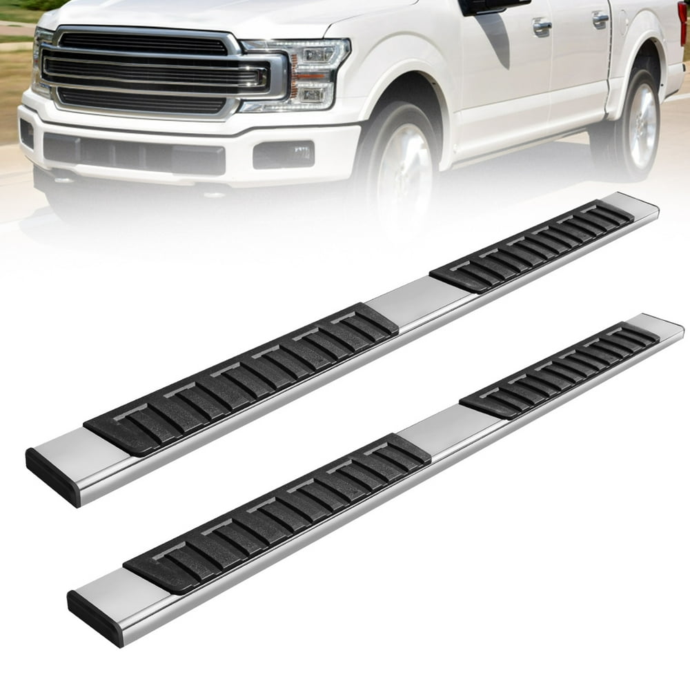 6" Running Boards for 20152021 Ford F150 SuperCrew Cab F250 Crew Cab