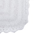 thumbnail image 2 of Alfombra de baño DII Crochet Collection reversible 60 x 60 cm blanca DII Ver descripción, 2 of 8