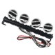 thumbnail image 4 of Barra de lámpara de luz LED YONGSHENG para coche 1/10 RC Crawler Traxxas 4 LED 92,5mm, 4 of 5