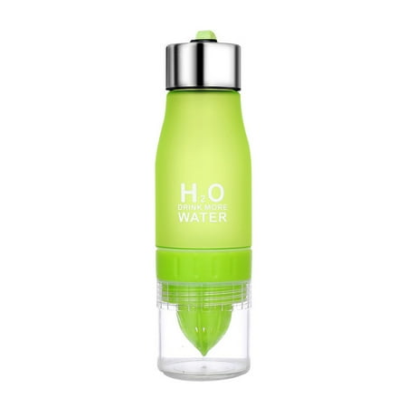 - Mosunx 700ML Lemon Cup Bottle H2O Drink More Water Drinking Bike Bottle GN