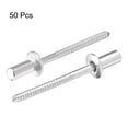 thumbnail image 4 of Unique Bargains 4mm x 10mm 304 Rivets Aveugles en Acier Inoxydable 50 Pack, 4 of 4