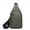 Green, variant on Double-Layer Water-Resistant Chest Bag, Large Capacity Crossbody Pack for Hiking, Commuting, Phone and Essentials Storage, Reinforced Oxford Material