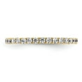 thumbnail image 3 of Auriga Fine Jewelry 14K Yellow Gold Polished Size 5.5 U-Shared Prong 1/2 carat Diamond Complete Eternity Band for Women, 3 of 6