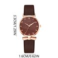 thumbnail image 2 of Women's Watches Silver Clearance Sale Women's Digital Small Dial Ladies Watch Elegant Women's Fashion Style Women's Watch Leather Strap Wristband Business Style Quartz Watch, 2 of 3