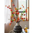 thumbnail image 4 of Artificial Makino Fruit Stem in Orange Red 39" Tall Silk Plant, 4 of 6